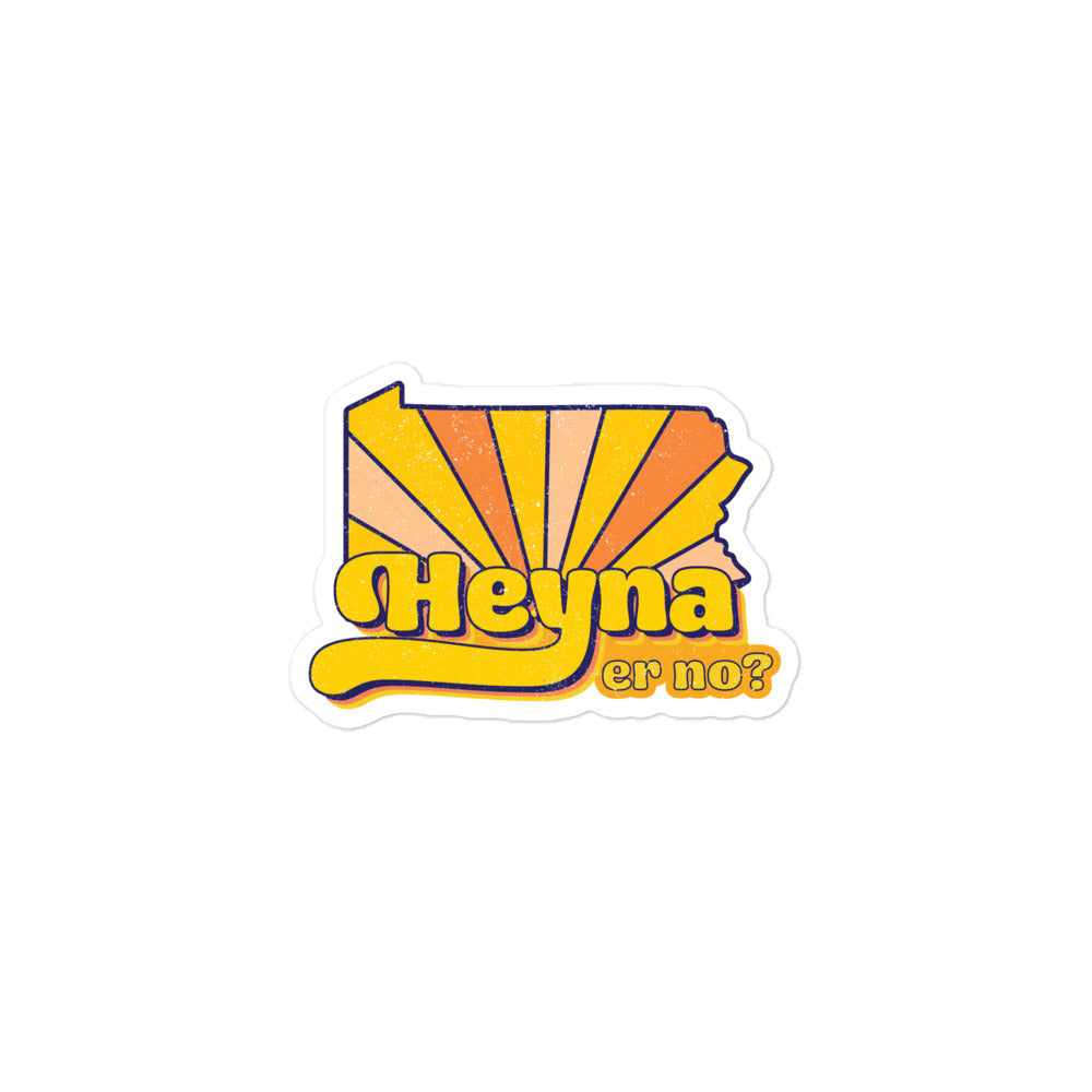 Sunshine Heyna PA stickers