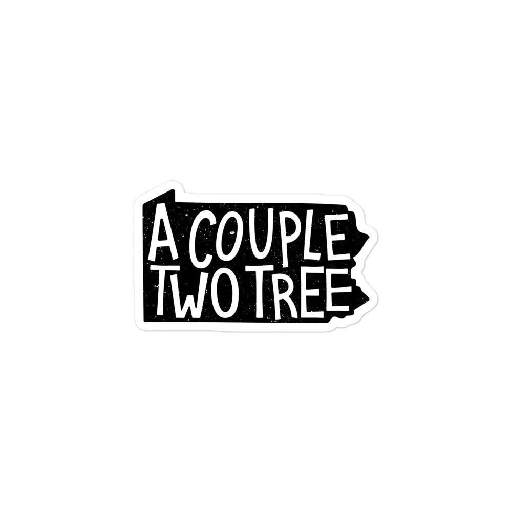 A Couple Two Tree PA - Stickers