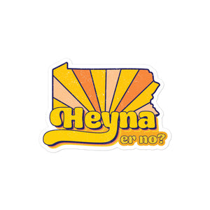 Sunshine Heyna PA stickers