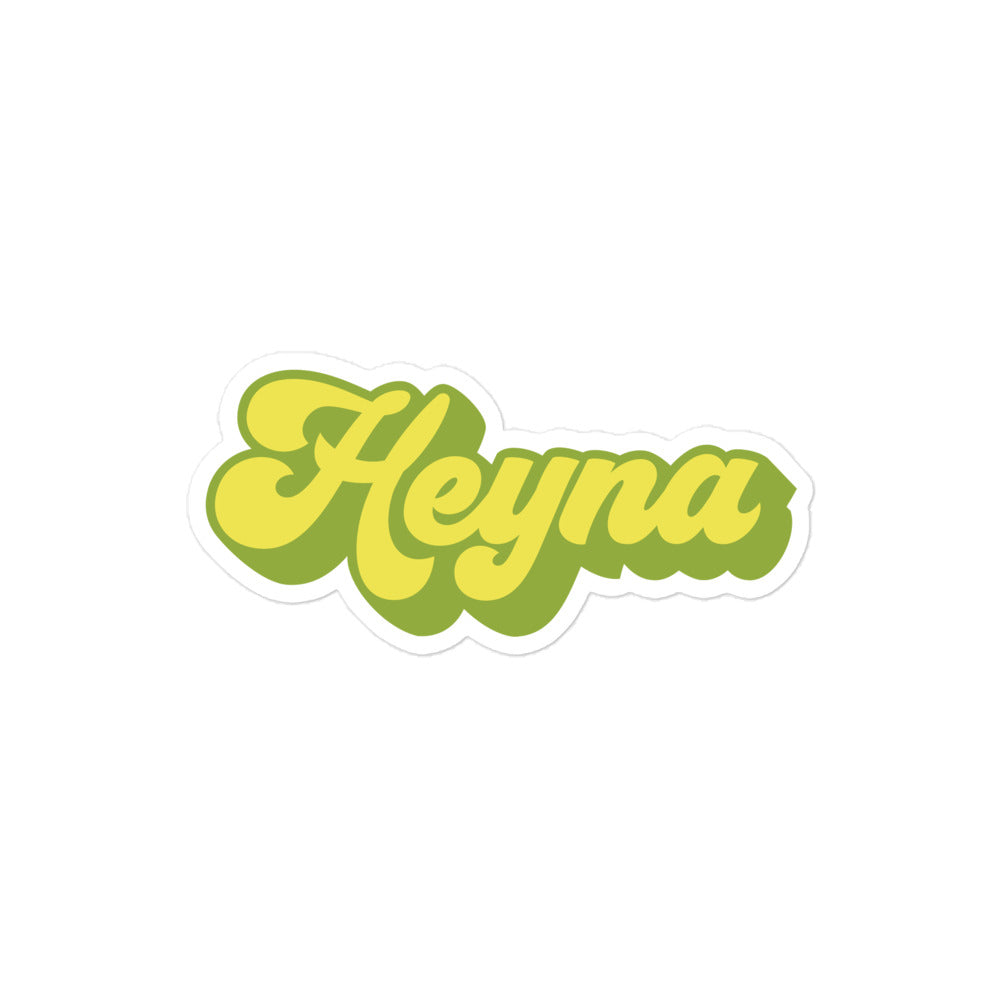 Heyna Retro Stickers