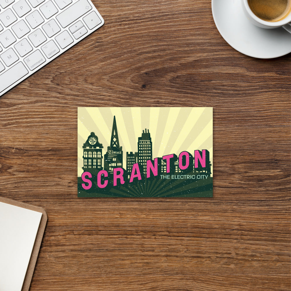 Vintage Scranton Postcard