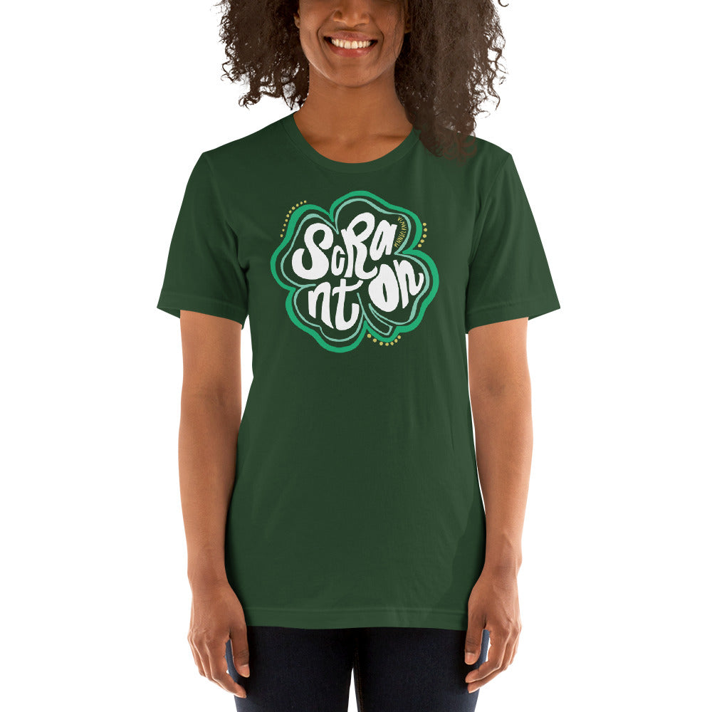 Scranton Lucky Clover - Short-Sleeve Unisex T-Shirt