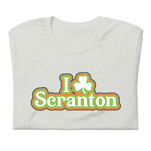 I ☘︎  Scranton - Short-Sleeve Unisex T-Shirt