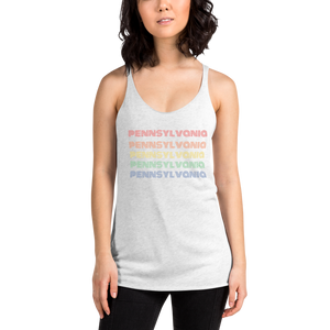 Women's Pennsylvania Racerback Tank