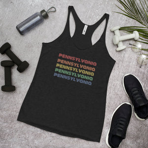 Women's Pennsylvania Racerback Tank