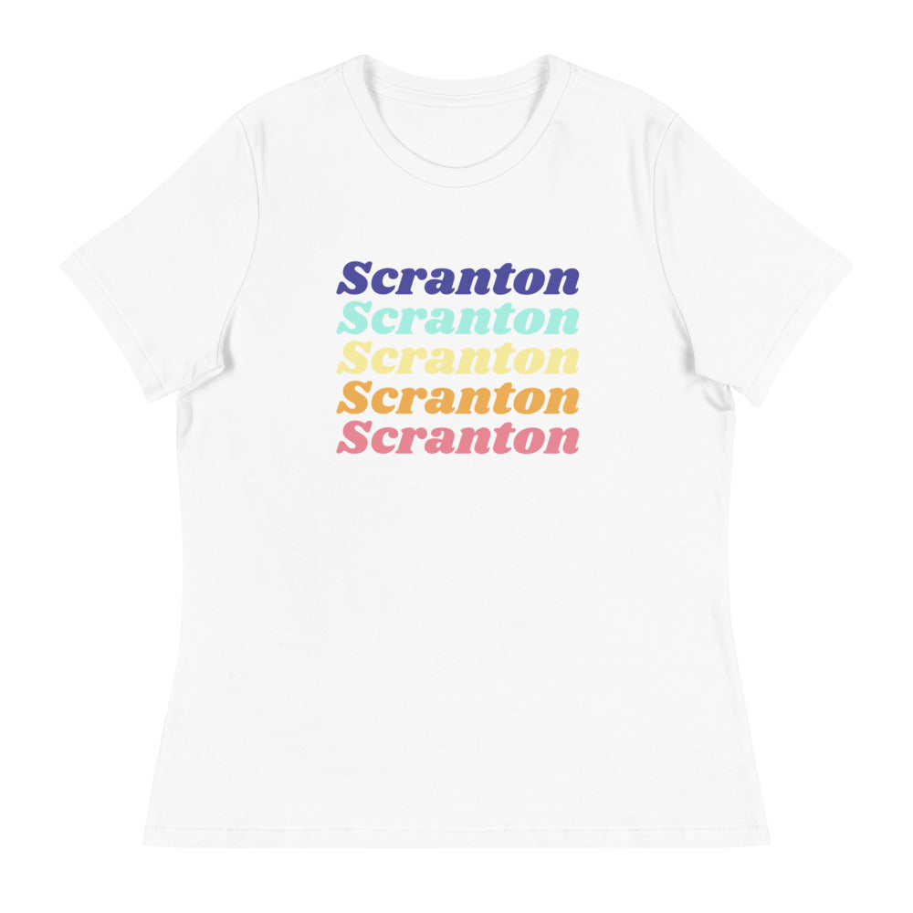 Vintage Scranton Women's Relaxed T-Shirt